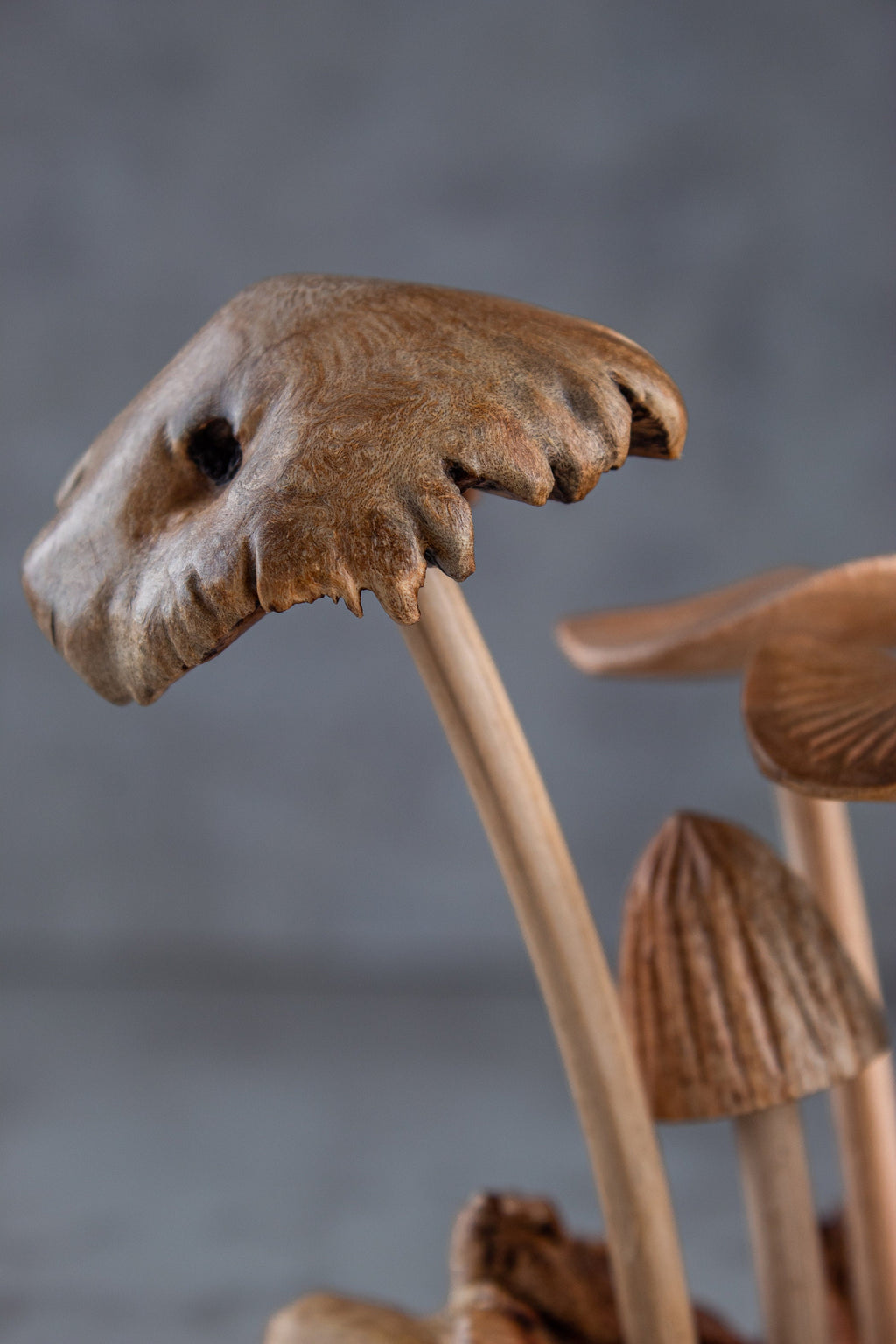 Wooden Mushroom Small size