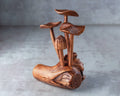 Dark Mushroom Sculpture