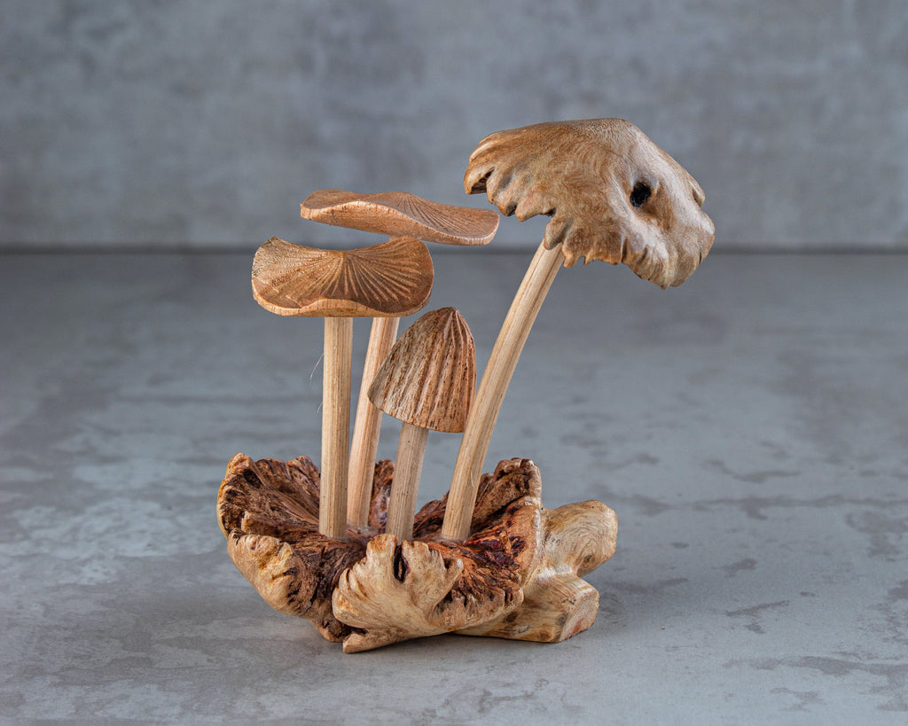 Wooden Mushroom Small size