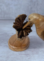 Hummingbird Sculpture with Flat Base