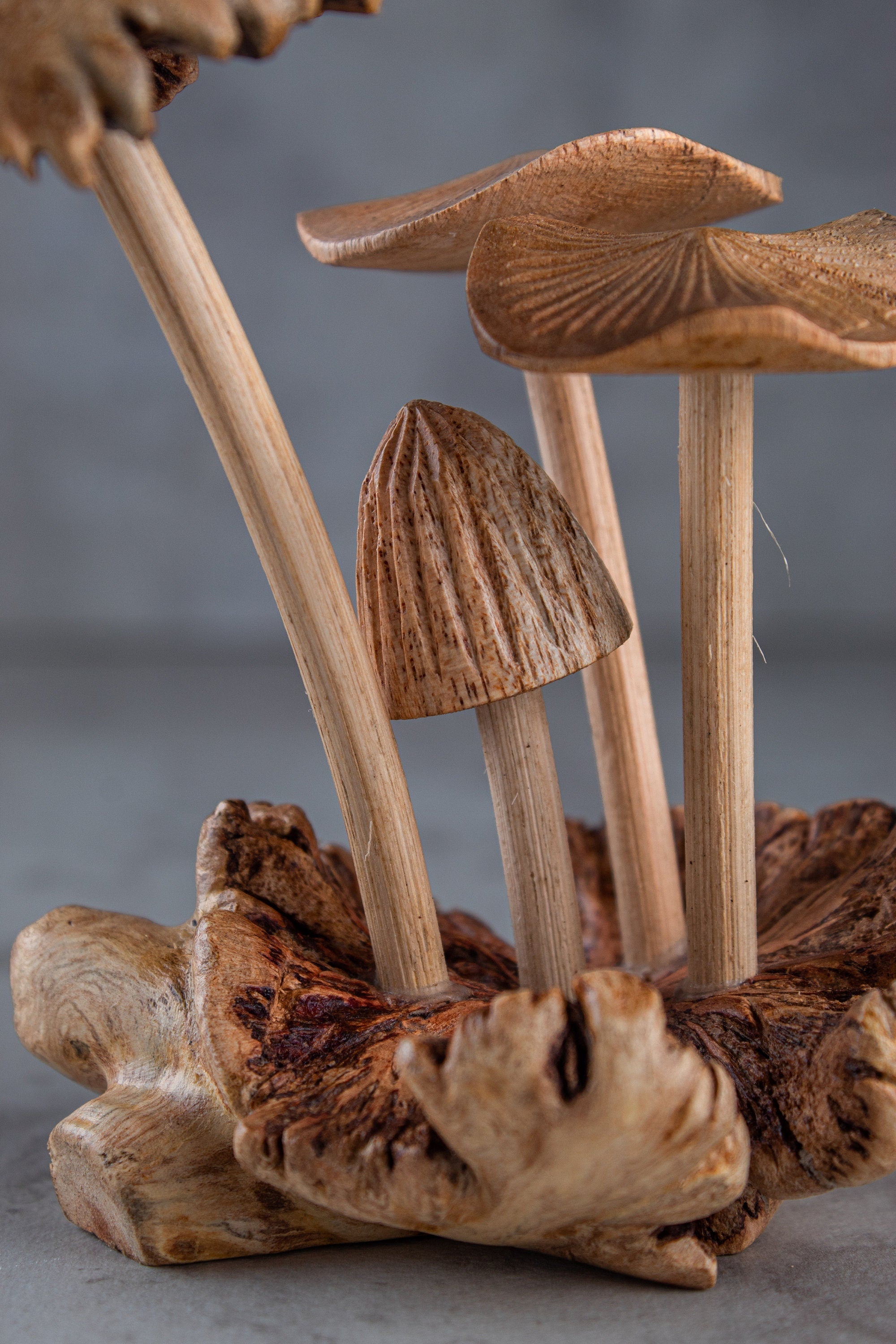 Wooden Mushroom Small size