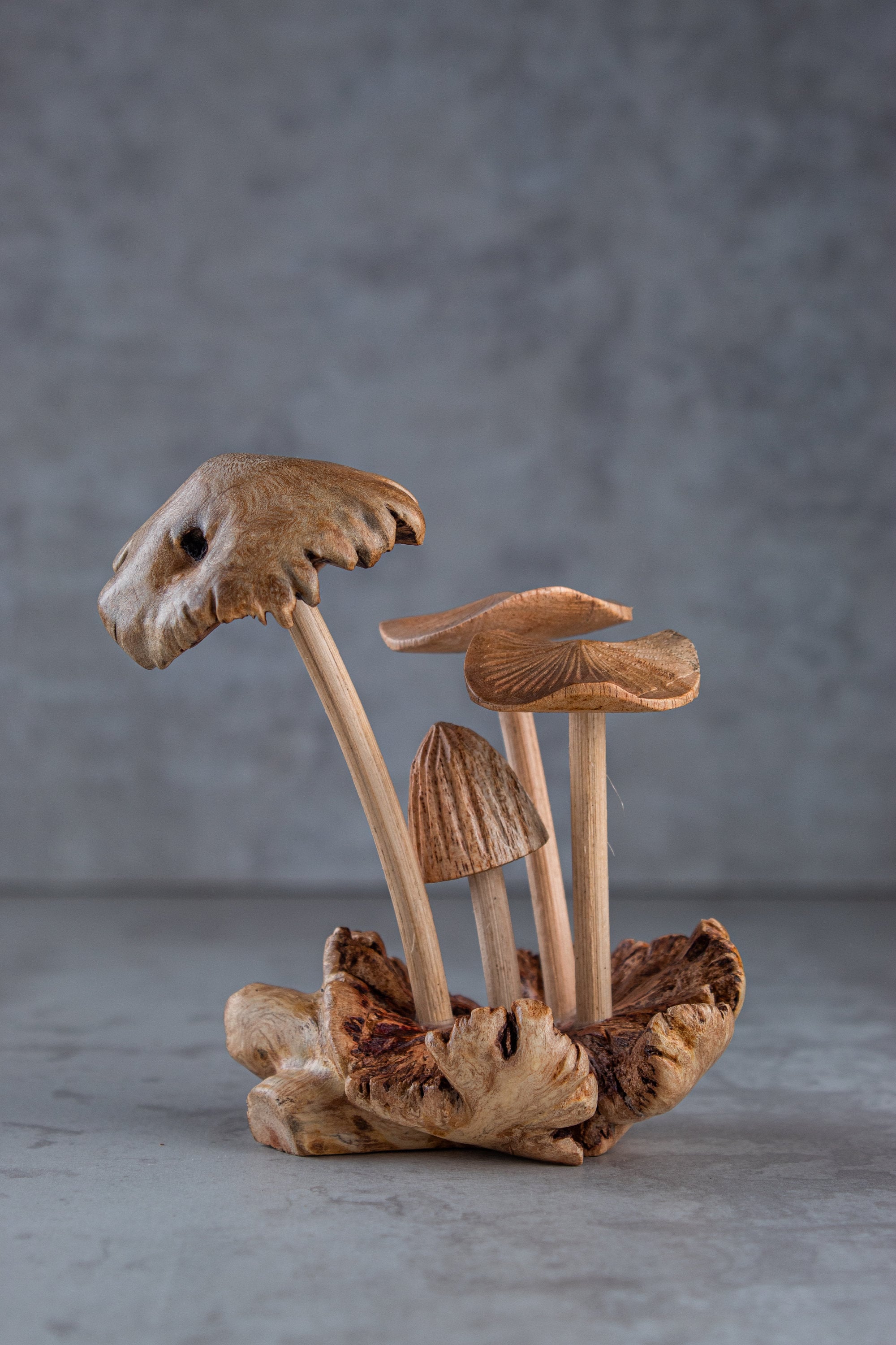 Wooden Mushroom Small size