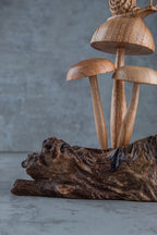 Snail on Mushroom
