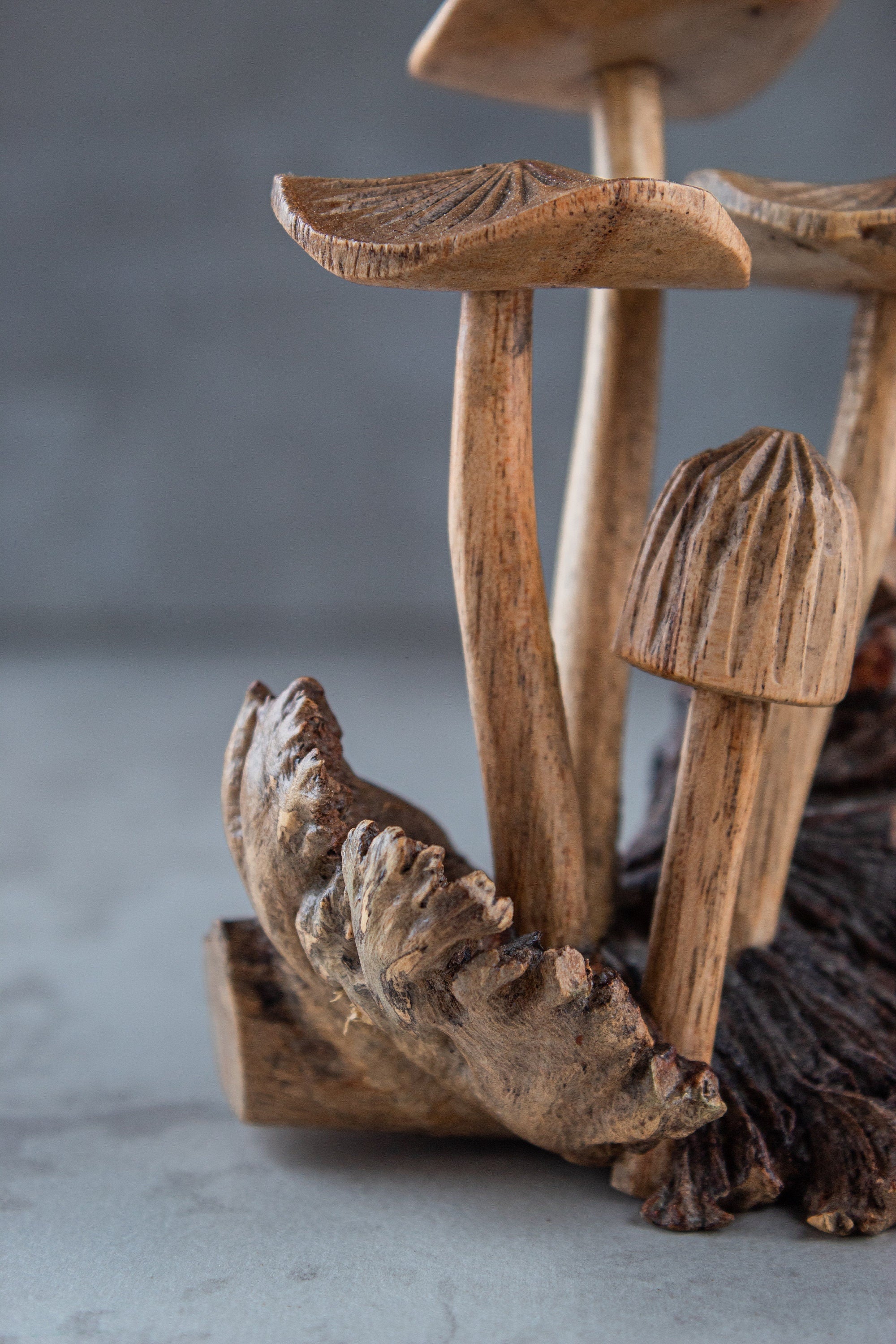 Jempinis Wood Mushroom 4.5"