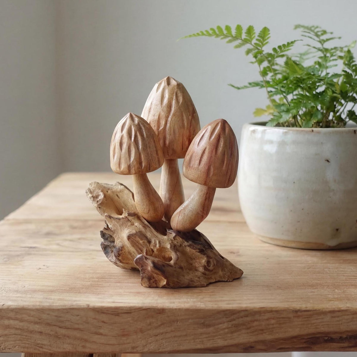 Morel Mushroom Sculpture
