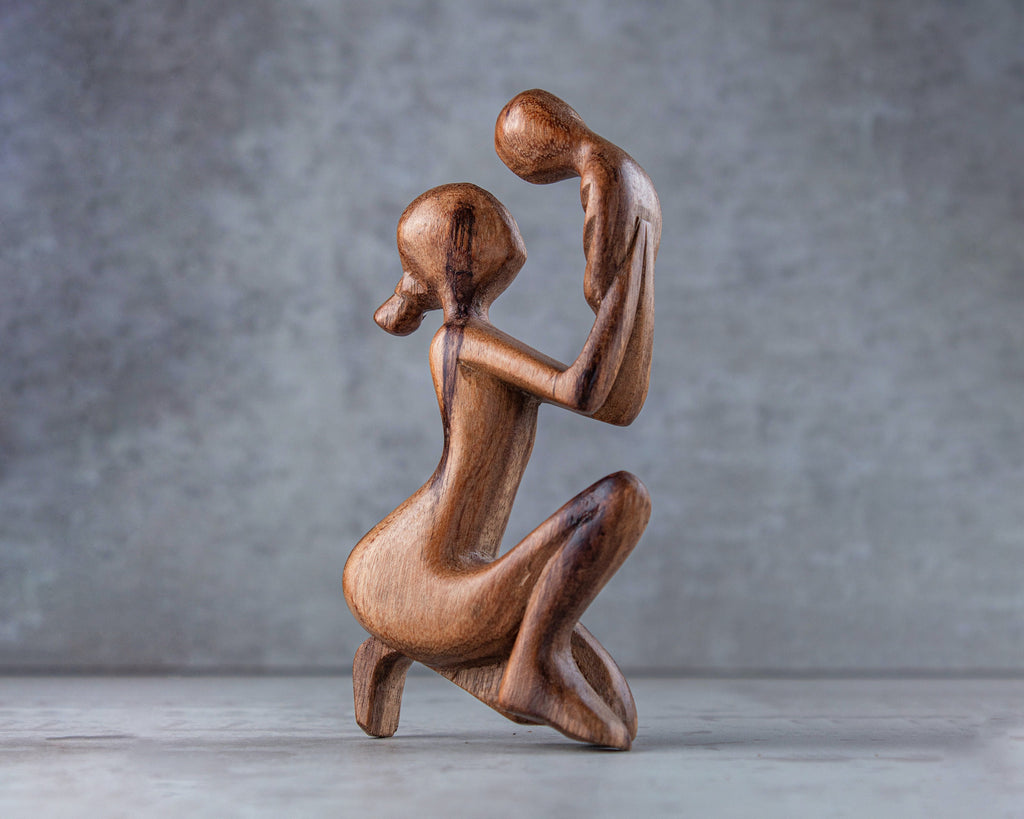 Mother and Baby 6" Abstract