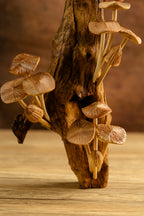 Wild mushroom wall decor