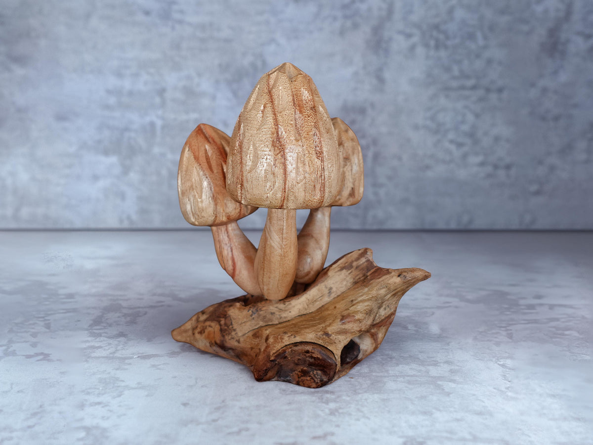 Morel Mushroom Sculpture
