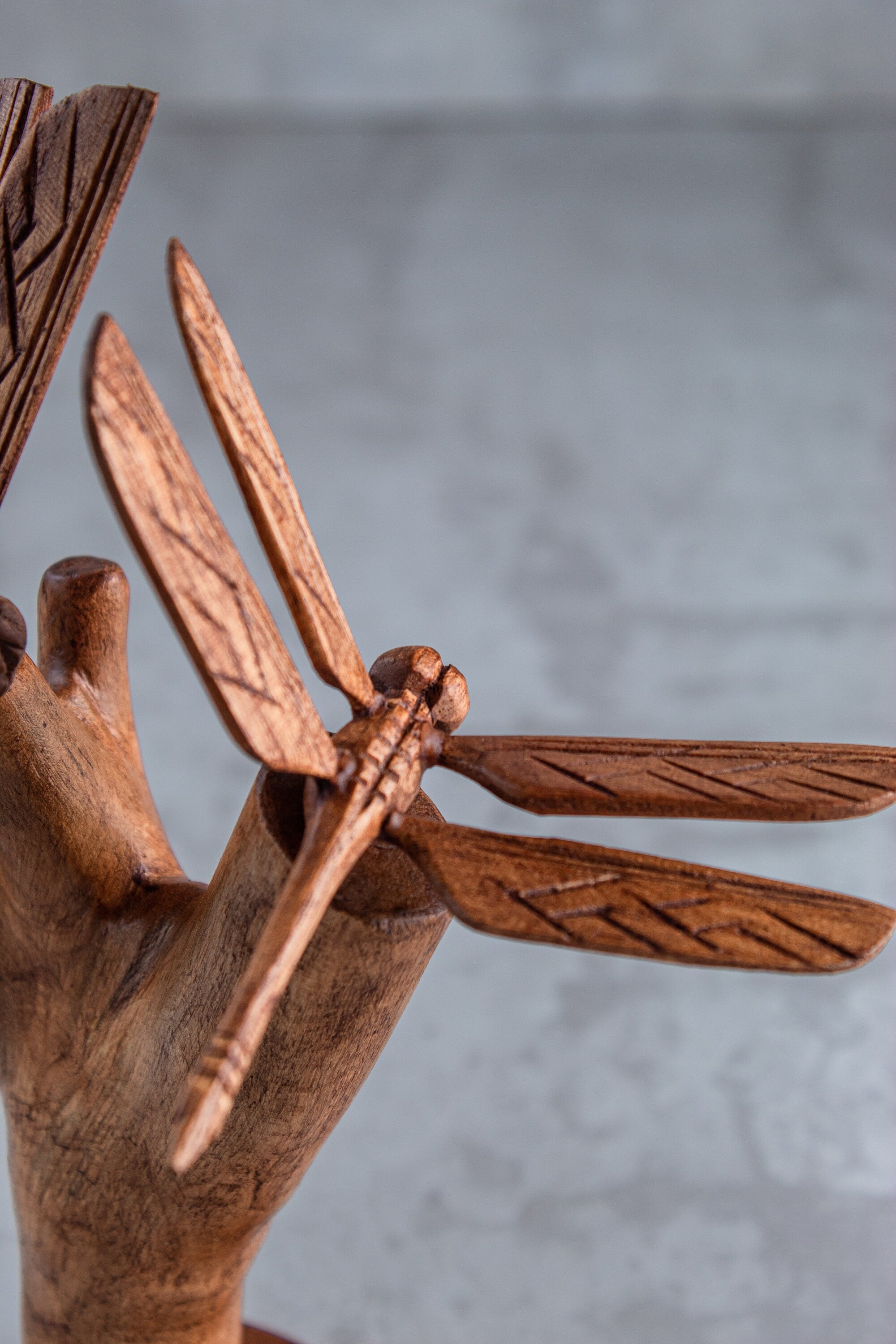 Handmade Dragonfly 8"