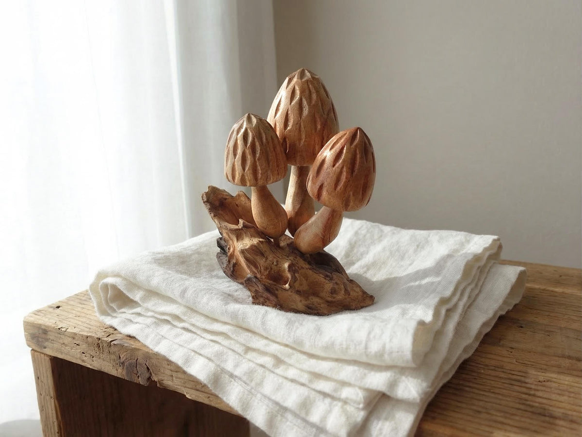 Morel Mushroom Sculpture