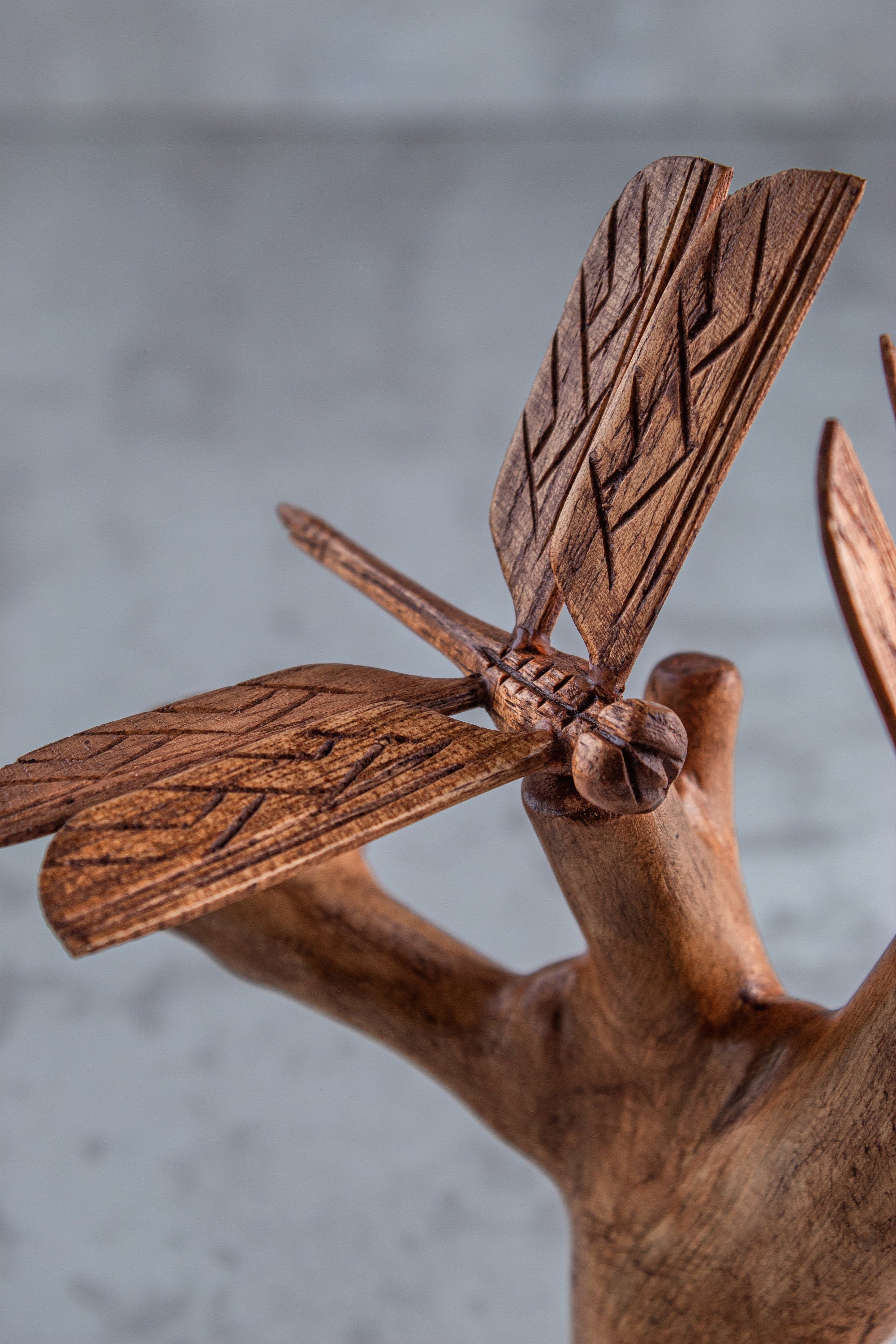 Handmade Dragonfly 8"