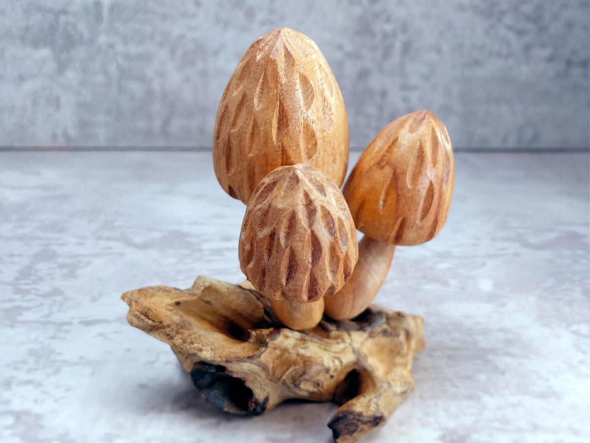 Morel Mushroom Sculpture
