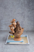 Wood Carving Mushroom