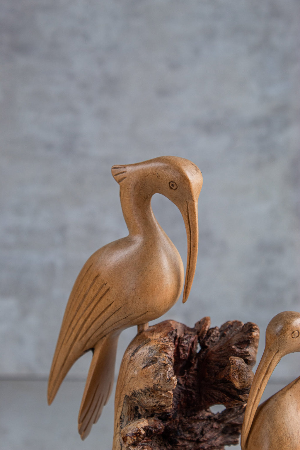 Heron Statue on Nest