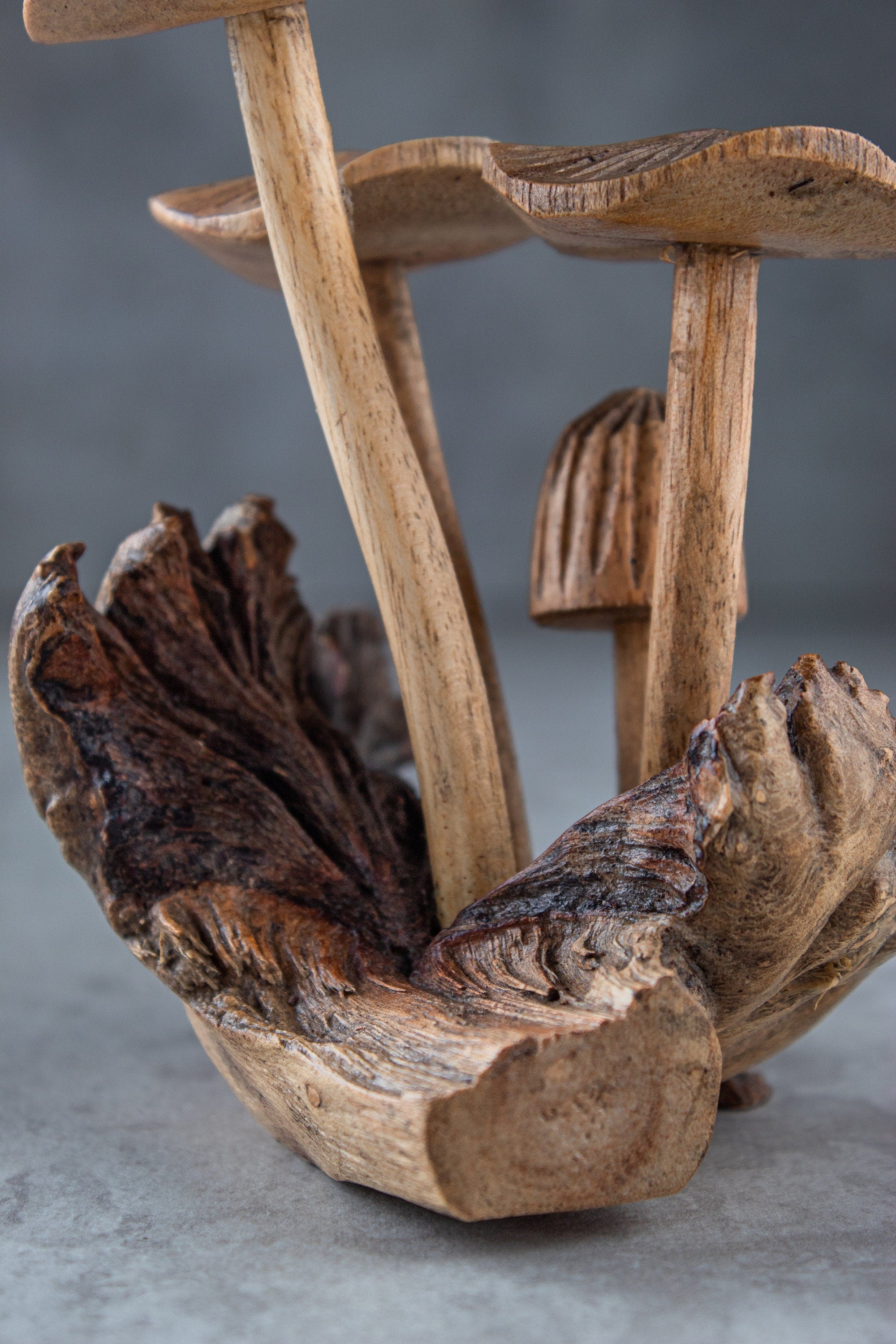 Mushroom Sculpture 4.5"