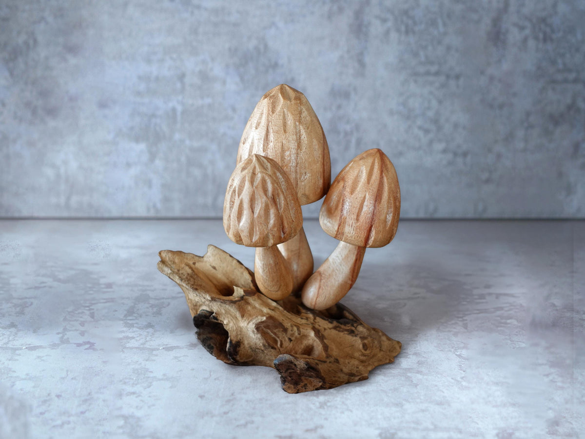Morel Mushroom Sculpture