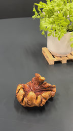 Hand-Carved Hummingbird Sculpture